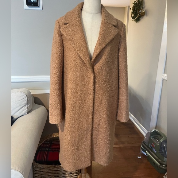 J. McLaughlin Lark Camel Coat - Women’s Large - Picture 3 of 7